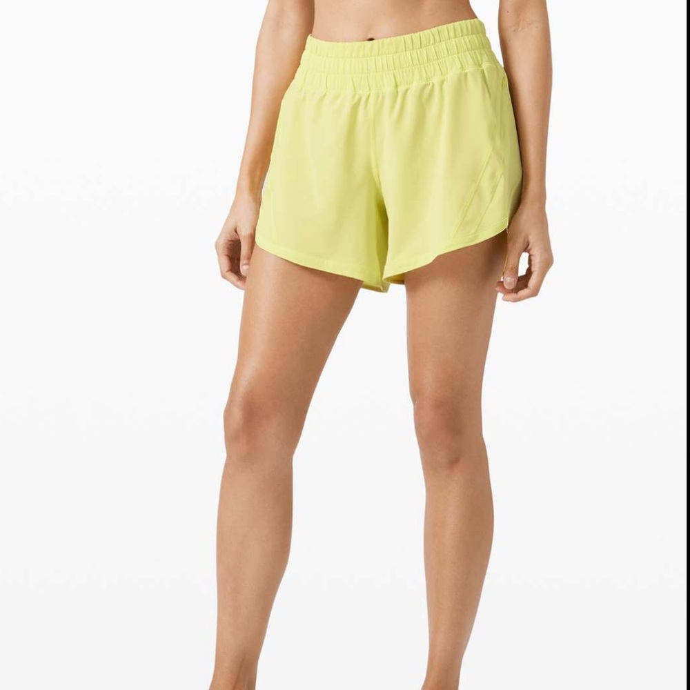Lululemon Track That Lemon Vibe Short Midrise 4” Running shorts
